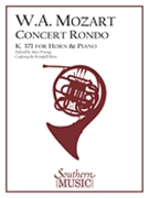 Concert Rondo K371 (f) by Mozart Wolfgang Amadeus - Pottag and Hiss - for French Horn and Piano