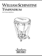 Tympendium by Schinstine William J for Timpani and Piano