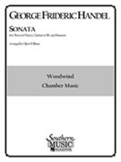 Sonata by Handel George Frideric - Williams Clifton - for Woodwind Trio