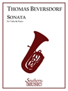 Sonata For Tuba & Piano by Beversdorf Thomas for Tuba and Piano