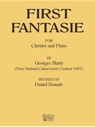 1st Fantaisie by Marty Georges-Eugene - Bonade Daniel - for Clarinet Solo