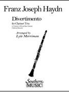 Divertimento by Haydn Joseph - Merriman Lyle - for Clarinet Trio