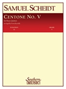 Centone #5 by Scheidt Samuel - Reynolds Verne - for Brass Quintet