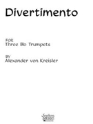 Divertimento by von Kreisler Alexander for Trumpet