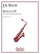 Sonata #4 by Bach Johann Sebastian - Gee Harry - for Tenor Saxophone and Piano