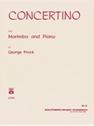 Concertino by Frock George for Marimba w/