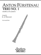Trio No. 1 by Furstenau Kaspar - Wienandt Elwyn - for Clarinet