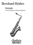 Intrada by Heiden Bernhard for Woodwind Sextet