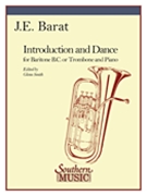 Introduction & Dance by Barat Jacques Edouard - Smith Glenn - for Euphonium and Piano