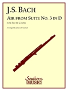 Air From suite In D by Bach Johann Sebastian - Christensen - for Flute Choir