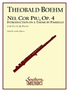 Nel Cor Piu by Boehm Theobald - Ephross Arthur - for Flute and Piano