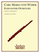 Overture Euryanthe by Weber Carl Maria von - Penshorn George - for Flute