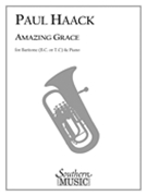 Amazing Grace by Haack Paul - Haack P - for Euphonium