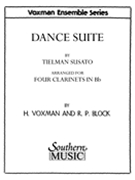 Dance Suite by Susato Tielman - Voxman and Block - for Bb Clarinet Quartet