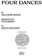 Four Dances by Franck Cesar - Wienandt Elwyn - for Horn