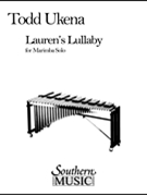 Lauren's Lullaby by Ukena Todd for Marimba Solo