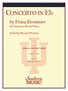 Concerto In E-flat by Krommer Franz - Portnoy Bernard - for Bb Clarinet and Piano