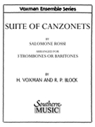 Suite of Canzonets by Rossi Salamone - Block R P - for Trombone