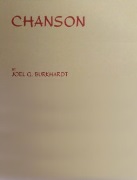 Chanson by Burkhardt Joel for Alto Saxophone and Piano