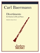 Divertimento by Baermann Carl - Forrest Sidney - for Clarinet