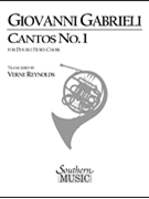 Cantos No. 1 (Archive) by - Reynolds Verne - for Horn