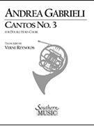 Cantos No. 3 (Archive) by - Reynolds Verne - for Horn