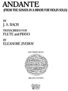 Andante by Bach Johann Sebastian - Zverov Eleanor - for Flute