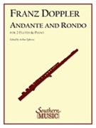 Andante & Rondo Opus 25 by Doppler Francois - Ephross W - for Flute Duet