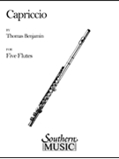 Capriccio by Benjamin Thomas for Flute