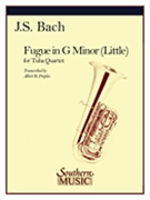 Fugue In G Minor by Bach Johann Sebastian - Peoples Albert - for Tuba Quartet