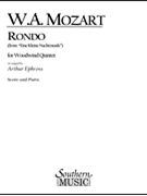 Rondo (from Eine Kleine Nachtmusik) by Mozart Wolfgang Amadeus - Ephross Arthur - for 5 Woodwind