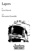 Layers by Glassock Lynn for Percussion Choir