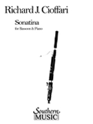 Sonatina by Cioffari Richard for Bassoon and Piano