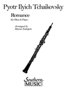 Romance by Tchaikovsky Pyotr Ilyich - Zakopets Myron - for Oboe and Piano
