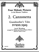 Canzonetta From 4 Hebraic Pictures by Weinberg Jacob - Bellison and Forrest - for Clarinet Solo