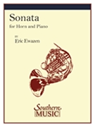 Sonata For French Horn & Piano by Ewazen Eric for French Horn and Piano