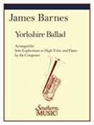 Yorkshire Ballad by Barnes James for Tuba and Piano