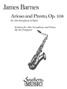 Arioso and Presto Op. 108 by Barnes James for