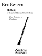 Ballade by Ewazen Eric for Clarinet Solo