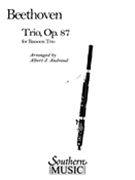 Trio Opus 87 by Andraud and Beethoven - Rogers Mark - for Bassoon Trio
