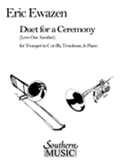 Duet For A Ceremony (Love One Another) by Ewazen Eric for Brass Duet