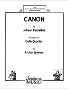 Canon by Pachelbel - Ephross - for Cello Quartet