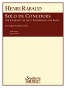 Solo De Concours by Rabaud Henri - Gee Harry - for Bb Instruments