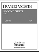 2nd Suite For Band by McBeth W Francis for Concert Band