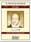 Battaglia by McBeth W Francis for Concert Band