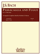Passacaglia & Fugue In C Minor by Bach Johann Sebastian - Falcone Leonard - for Full Score