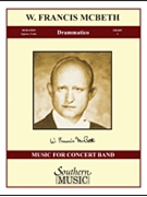 Drammatico by McBeth W Francis for Concert Band