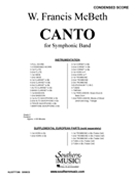Canto by McBeth W Francis for Condensed Score
