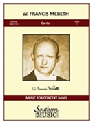 Canto by McBeth W Francis for Full Score