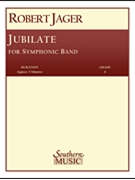 Jubilate by Jager Robert E for Concert Band